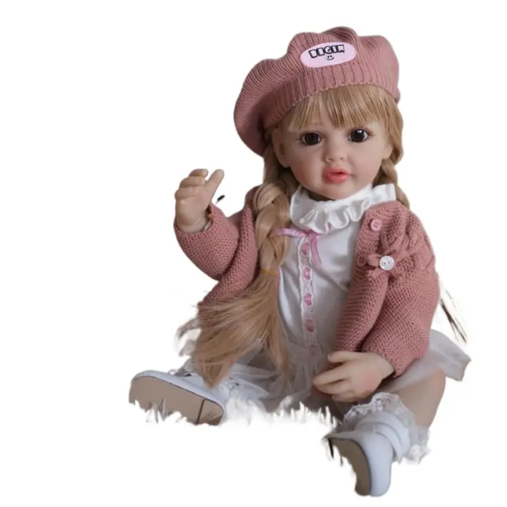 Muñeca De Bebé Reborn Realista De 50 CM Con Piel Pintada En 3D - 1