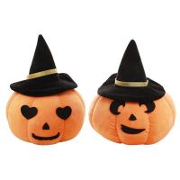 Almohada de calabaza de Halloween, cojín suave de algodón PP, juguetes de peluche, adorno de tela para decoración del hogar, regalos de fiesta de vacaciones, habitación de niños, nuevo - details 6