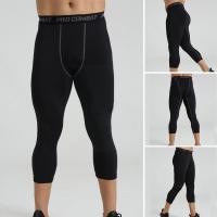 Compression Basketball Tights New 2024 High Elastic Sports Pants Quick Dry Men Running Leggings For Fitness Soccer - details 2