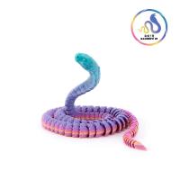 Figuras de serpiente, juguete de escritorio para niños, estampado 3D, habitación de dragón, adorno de escritorio, accesorios de oficina - details 11