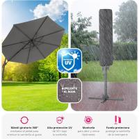 Parasol Ajustable para Protección UV Ventilación Superior Ideal para Jardín, Terraza Exterior, Patio - details 20