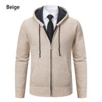 Jersey de punto para hombre, cárdigan, suéter de lana, chaqueta casual cómoda y cálida. - details 37