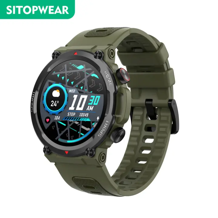 Reloj Inteligente para Hombres y Mujeres, Reloj Inteligente SANLEPUS, HD de 1,39", Llamadas Bluetooth, Notificaciones, Más de 100 Modos Deportivos, Frecuencia Cardíaca 24H - 1