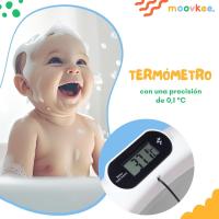 Bañera Plegable para Bebé de 80cm con Soporte Bañera de Bebé con Termómetro - details 1