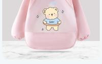 Babero impermeable para niños, bata de verano antisuciedad, manga larga,Pinny,ropa de interior y exterior,delantal de protección - details 14