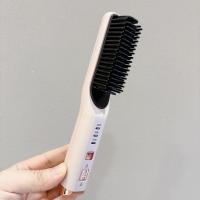 La nueva plancha de pelo inalámbrica no daña el cabello, y la plancha de pelo de doble propósito multifunción portátil recargable para el hogar. - details 2