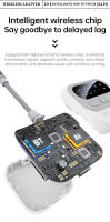 Receptor y transmisor de Audio Bluetooth 5,4, 3,5 MM, AUX, compatible con tarjeta TF, micrófono, adaptador inalámbrico para coche, avión, TV y PC - details 4