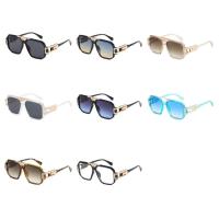 Gafas de sol cuadradas de moda con montura completa, gafas de sol Retro HD de gran tamaño con montura grande, estilo callejero, PC, gafas de sol Unisex para conducir - details 1