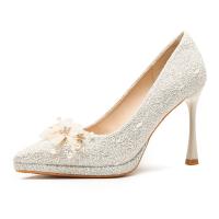 Zapatos de Tacón Alto Impermeables Perla Ideales para Uso Diario y Bodas de Mujeres - details 0