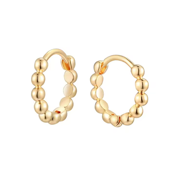 Aretes Colgantes de Oro con Diamantes, Joyería Elegante para Mujer, Regalos de Cumpleaños - 1