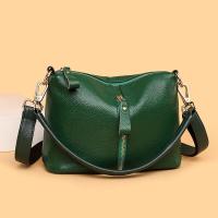 2023 bandolera de cuero genuino para mujer, bolso de hombro de color sólido de alta calidad - details 13