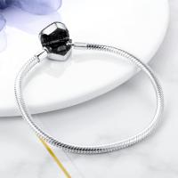 Pulsera de plata de ley 925 con forma de corazón y mariposa para mujer, brazalete de cadena de seguridad, compatible con abalorios originales, joyería - details 37