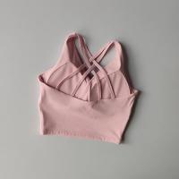 Sujetador deportivo de alta gama para mujer, Top deportivo antisudor, sujetador de Yoga sin costuras, Top corto a prueba de golpes, sujetadores push-up, Sujetador deportivo, Top de entrenamiento para gimnasio - details 5