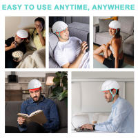 Casco de Crecimiento del Cabello Infrarrojo KTS Inalámbrico Recargable para Reparar Folículos Dañados y Promover el Crecimiento del Cabello - details 4