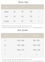 ZHUMU GYM Pantalones Cortos de Yoga de Cintura Alta Secado Rápido, Transpirables, Adecuados para Workout en Gimnasio, Ciclismo, Deportes al Aire Libre - details 1