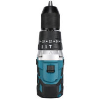 Ponbos-taladro eléctrico sin escobillas de 18V, Portabrocas de 13MM, inalámbrico, impacto, tablón de Metal, abridor de agujeros de acero de color - details 11