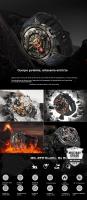 Relojes inteligentes hombre podómetro multifunción Fitness deporte Bluetooth llamada mujer ritmo cardíaco presión arterial reloj - details 3