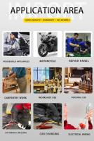 Herramienta de Pelacables Pinzas de Cobre con Punta Afilada Accesorios de Joyería de Reparación y Hazlo Tijeras de Nariz Curvada - details 6