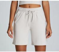 Pantalones cortos deportivos informales para mujer, ropa exterior de secado rápido, con cordón, para correr y Fitness - details 10