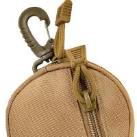 Monedero para hombre al aire libre, monedero de tela Oxford de doble capa para mujer, monedero multifuncional de Color sólido con cremallera, billeteras para exteriores - details 13