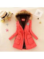 2024 New Autumn Winter Women Cotton Jacket Padded Casual Slim Coat Emboridery Hooded Wadded Warm Overcoat - details 13