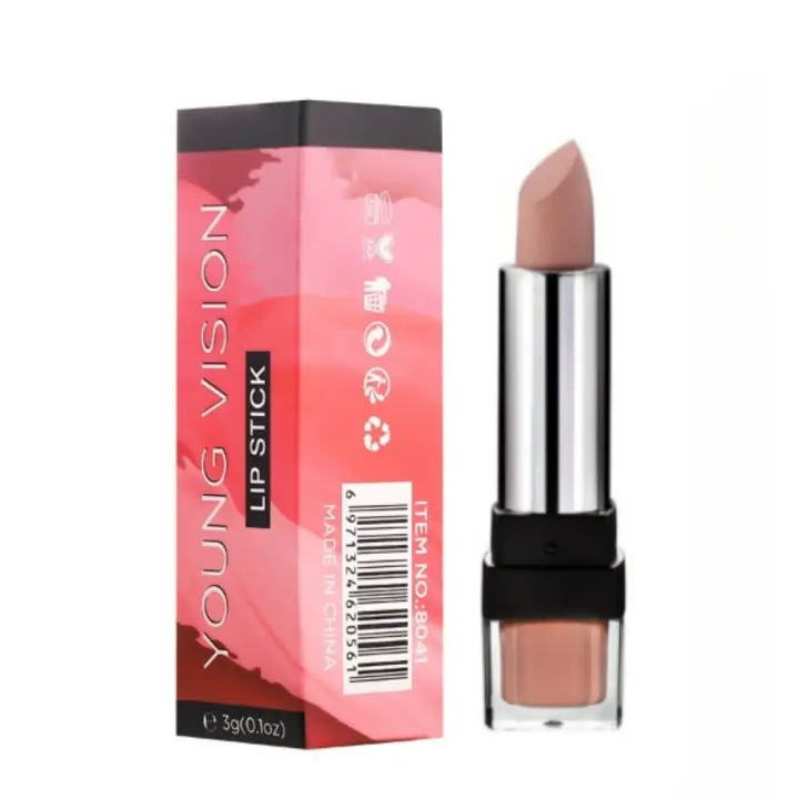 Barra de Labios Mate, 12 Colores de Labios Envueltos Individualmente, Vasos Antiadherentes, Barra de Labios, Cosméticos - 1