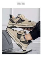 Nuevos deportes informales, versátiles, cómodos y de moda para hombre 2025 con suelas gruesas y zapatos para papá que aumentan la altura - details 4
