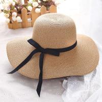 Gorra de Playa con Protección UV de Verano 2018 Gorra de Pana con Borla Ancha para Mujeres - details 1