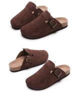 Sandalias BOKEN de talla grande para mujer, zapatos sin cordones con punta redonda y uso al aire libre de verano - details 10