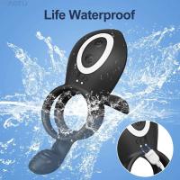 Leten-vibrador de pareja con anillo de Control remoto de doble Motor, juguetes sexys para adultos para hombres, anillo para retrasar la eyaculación - details 5
