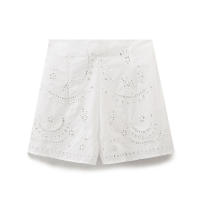 Conjunto Elegante de Verano para Mujer Pantalones Cortos de Cintura Alta, Top de Manga Corta, Traje Holgado con Borla, Novedad de Verano - details 12