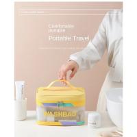 Bolsa De Maquillaje Grande Y Resistente Al Agua Con Capa Templada Bolsa De Lavado Portátil Para Almacenamiento De Cosméticos Bolsa De Viaje - details 6