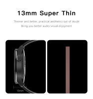 Reloj inteligente con pantalla completamente táctil de 1,32 pulgadas y auriculares Bluetooth TWS 2 en 1 - details 3