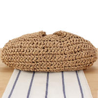 Bolsa de Hombro Tejida de Cuerda de Papel para Mujer 2025 Bolsa de Playa Versátil con Correa de Hombro para Vacaciones - details 8