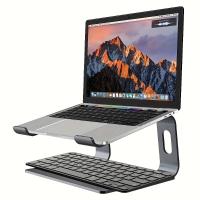 Soporte de Enfriamiento de Aluminio para Portátil y Escritorio 1pc; Soporte Ergonómico de Aluminio para Computadoras de 11 a 43.94 cm, Diseño de Enfriamiento, Adecuado para la Oficina en Casa - details 3