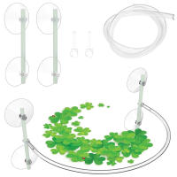 Carcasa de planta flotante para acuario, mejora la calidad del agua del tanque de peces, valla para decoración del hogar - details 4