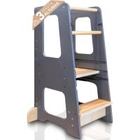 Torre de Aprendizaje Montessori Taburete Infantil de Madera Juguetes Montessori para 1 Año - details 6