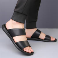 Zapatillas de verano nuevas para hombre, sandalias antideslizantes de suela suave, zapatos de playa para hombre, de moda para exteriores, talla grande - details 0