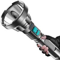 Linterna LED de Alta Potencia Recargable ABS, Batería de Litio, Brillo Blanco de 1,410lm, Impermeable, Portátil, Múltiples Componentes de Luz para el Hogar y al Aire Libre - details 2
