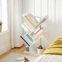 Estantería de Libros 9 Niveles, Estantes de Almacenamento, Forma de Árbol, Resistente y Duradera, Ahorro de Espacio, para CD, revistas, Libros, Sala de Estar, Blanco EWT08SJ01G1 - details 19