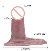 Embalaje privado SEXY Funda extensora reutilizable Funda con cabezal Funda para agrandamiento de pene Extensión para hombres Adultos Placer Retraso Eyaculación Juguetes sexuales masculinos - details 6