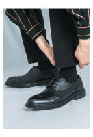 Zapatos de cuero casuales transpirables Vestido de negocios británico versátil - details 9