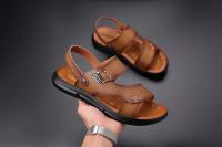 Sandalias de verano para hombre, cómodas sandalias de cuero con plataforma para exteriores, suela suave antideslizante, zapatos informales de trekking para verano, zapatos de playa para niño - details 15