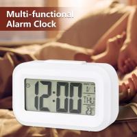 Reloj despertador Digital LED para el hogar y la Oficina, dispositivo electrónico de escritorio con pantalla, retroiluminación - details 2