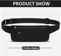 Bolsa de Cintura Ligera para Deportes de Gimnasio Bolsillo para Teléfono Móvil Ajustable - details 40