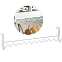 Colgador estable para puerta trasera de baño, sin taladro, antiarañazos, sin óxido, gancho para colgar toallas, batas, bolsas - details 6