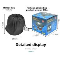 Mini estufa de Gas de cartón plegable portátil para acampar al aire libre, cocina compacta, estufa cuadrada pequeña para entretenimiento al aire libre - details 10