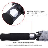 Paraguas de Golf abierto automático, paraguas de palo impermeables a prueba de viento con doble dosel extragrande de gran tamaño - details 186