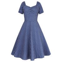 NOVEDAD DE VERANO 2025, vestido estampado con manga de burbuja y cuello cuadrado francés de nicho para ropa de mujer - details 20
