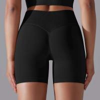 Pantalones cortos de cintura alta para mujer, ropa deportiva para Yoga, gimnasio, correr, pantalones cortos de entrenamiento - details 16